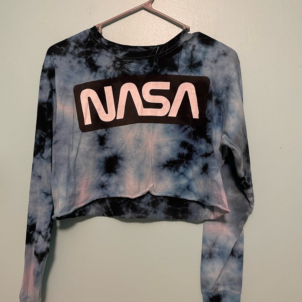 NASA tie dye top